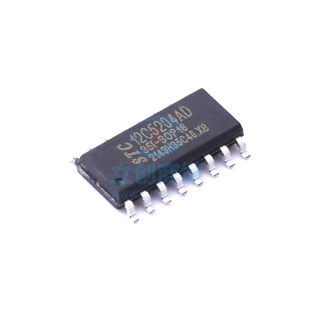 1 Pcs Microcontroller (MCU/MPU/SOC) STC12C5204AD-35I-SOP16 SOP16 STC12C5204AD-35I-SOP16
