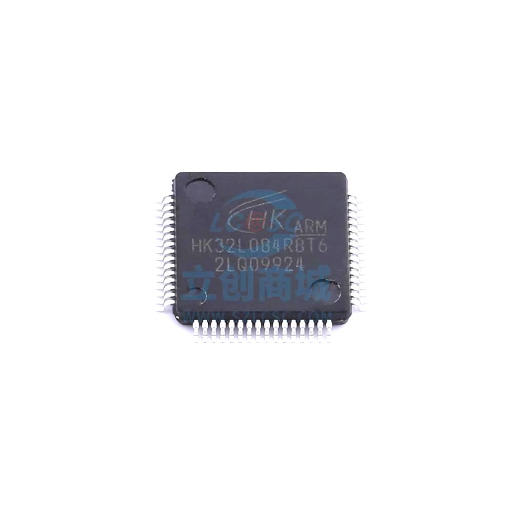 1 Pcs Microcontroller (MCU/MPU/SOC) HK32L084RBT6 LQFP64 HK32L084RBT6