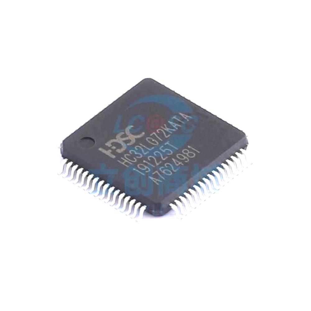 1 Pcs Microcontroller (MCU/MPU/SOC) HC32L072KATA-LQFP64 LQFP-64 HC32L072KATA-LQFP64