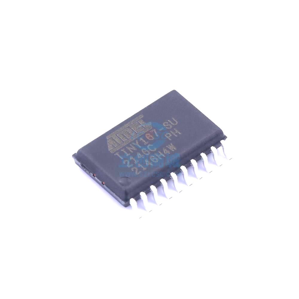 1 Pcs Microcontroller (MCU/MPU/SOC) ATTINY167SU SOIC-20 ATTINY167-SU