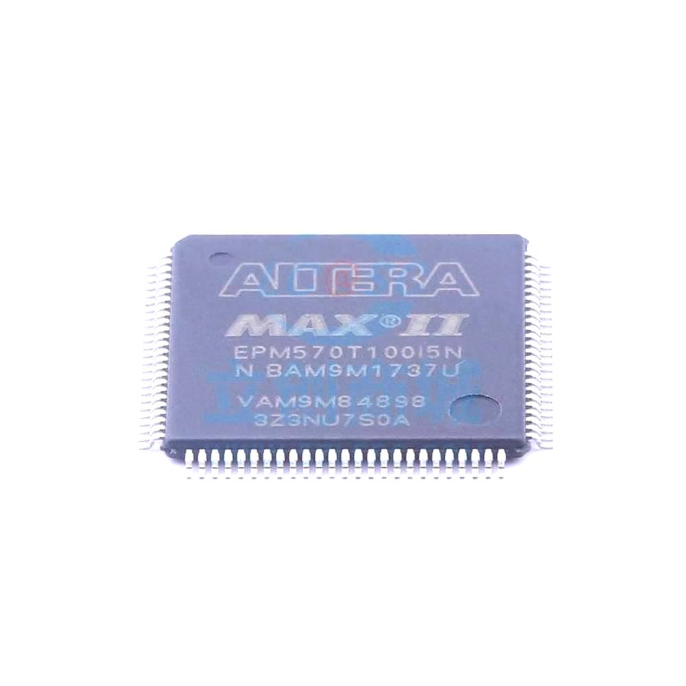 1 Pcs Programmable Logic Device (CPLD/FPGA) EPM570T100I5N TQFP-100_14x14x05P EPM570T100I5N