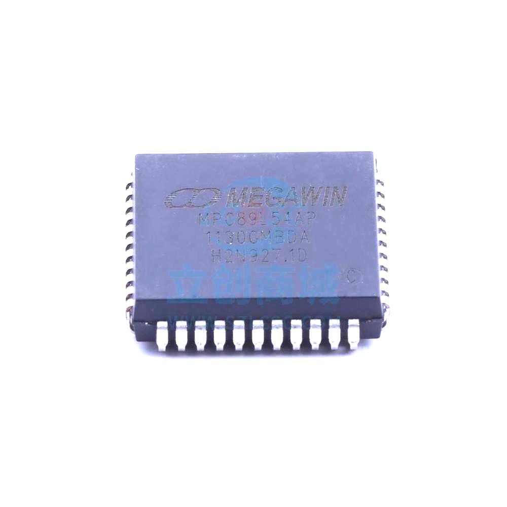 1 Pcs Microcontroller (MCU/MPU/SOC) MPC89L54AP PLCC-40 MPC89L54AP