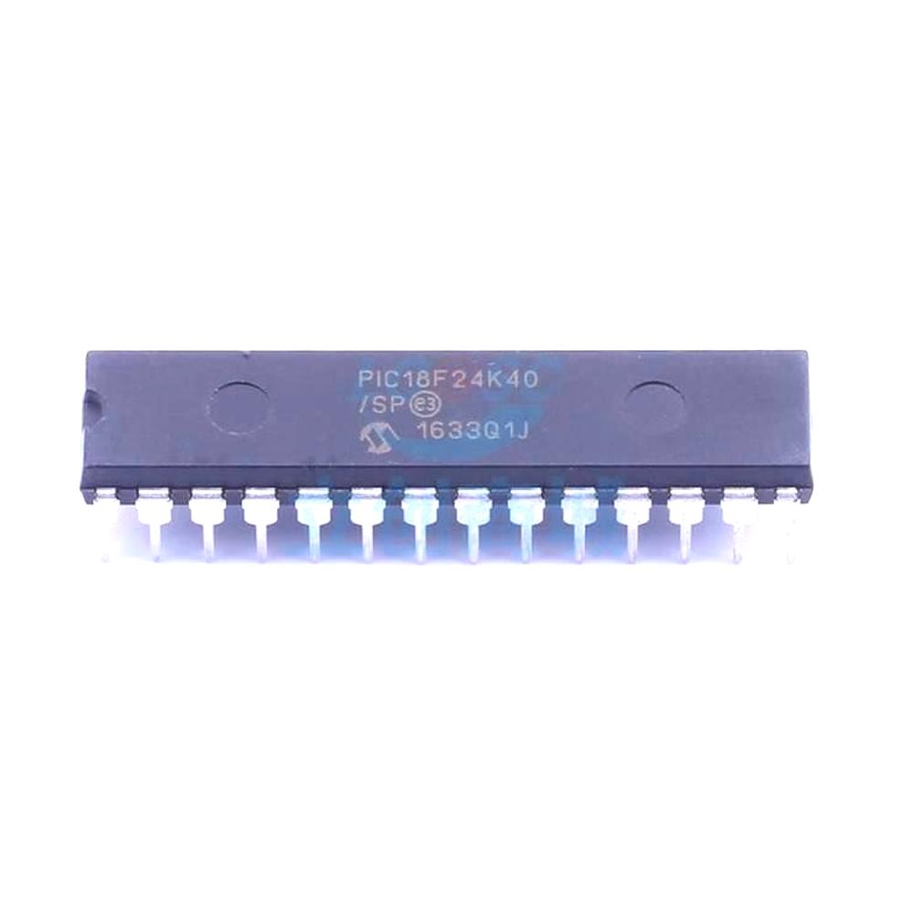 1 Pcs PIC18F24K40-I/SP DIP-28 8-Bit 64MHz 16KB (8K x 16) PIC18F24K40-I/SP