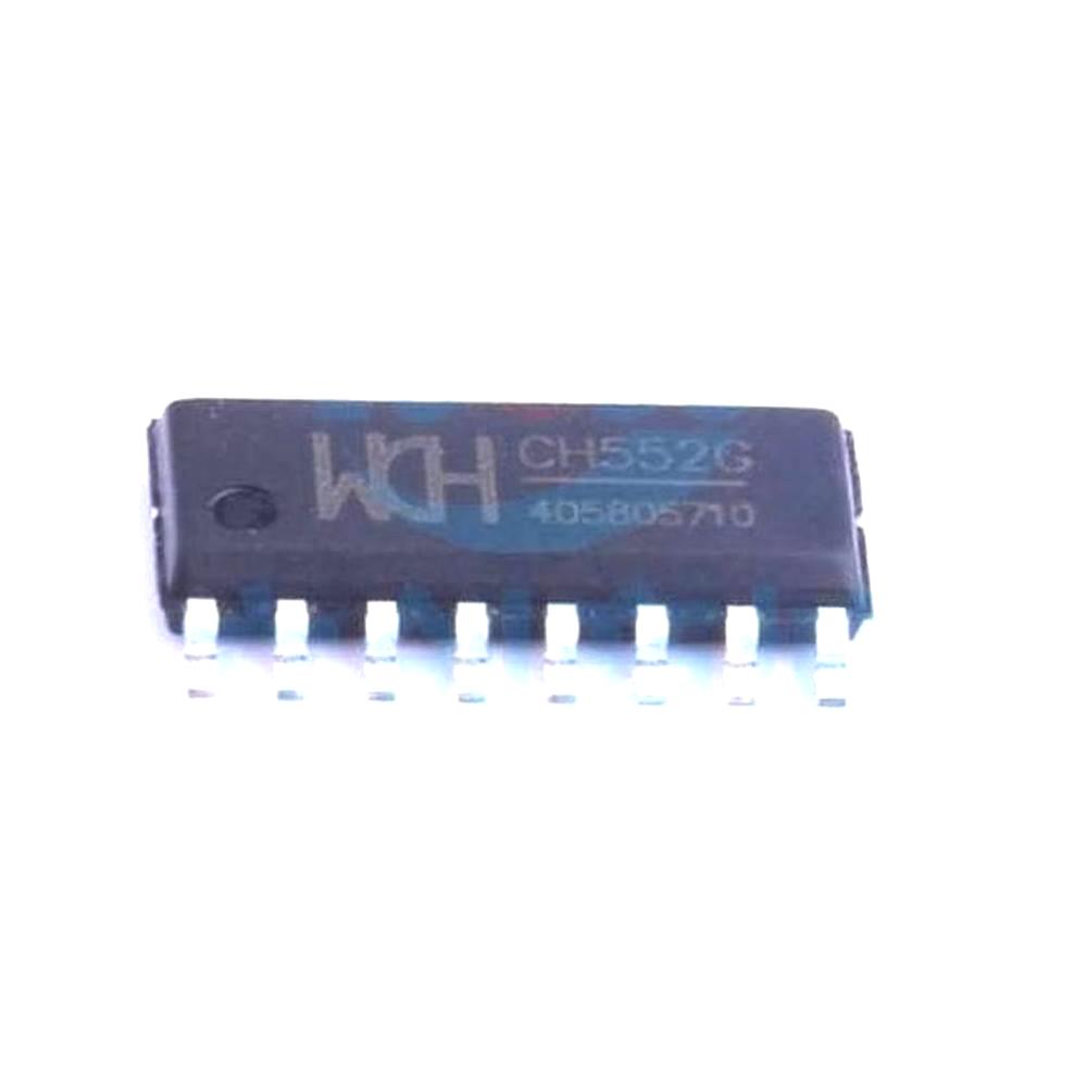 1 Pcs Microcontroller (MCU/MPU/SOC) CH552G SOP-16_150mil CH552G