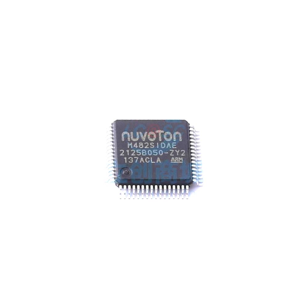 1 Pcs Microcontroller (MCU/MPU/SOC) M482SIDAE LQFP-64 M482SIDAE