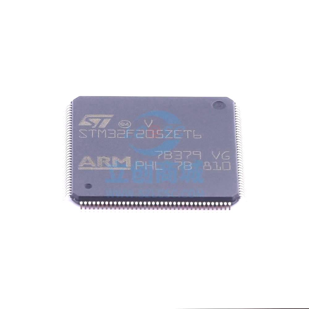 1 Pcs STM32F205ZET6 LQFP-144_20x20x05P 32-Bit 120MHz 512KB STM32F205ZET6