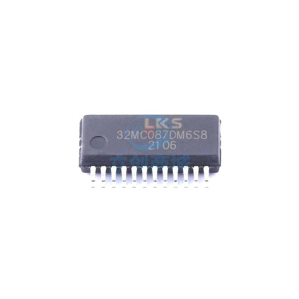 1 Pcs Microcontroller (MCU/MPU/SOC) LKS32MC087DM6S8 SSOP-24 LKS32MC087DM6S8