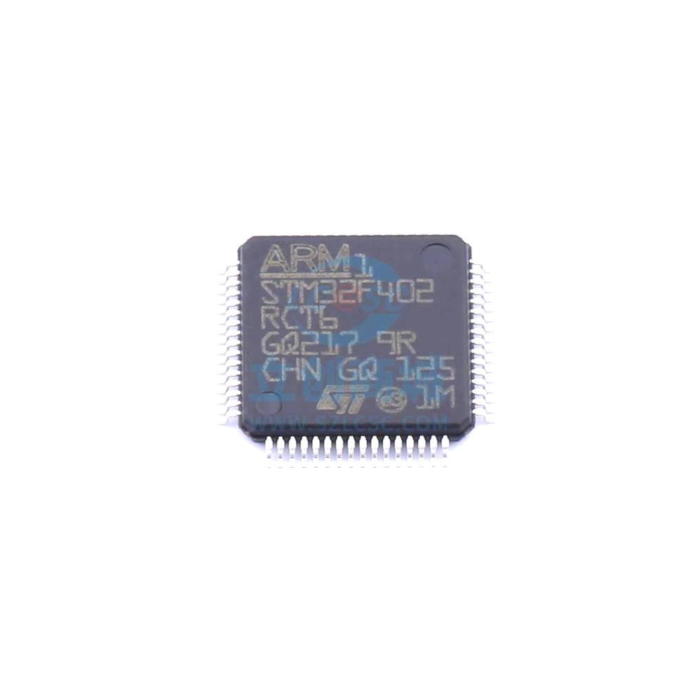 1 Pcs Microcontroller (MCU/MPU/SOC) STM32F402RCT6 LQFP-64 STM32F402RCT6