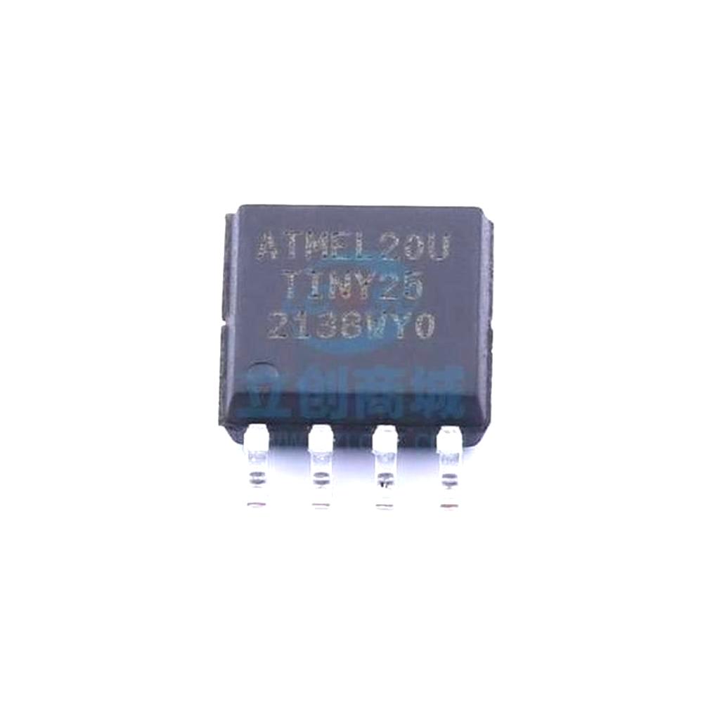 1 Pcs Microcontroller (MCU/MPU/SOC) ATTINY2520SUR SOIC-8 ATTINY25-20SUR
