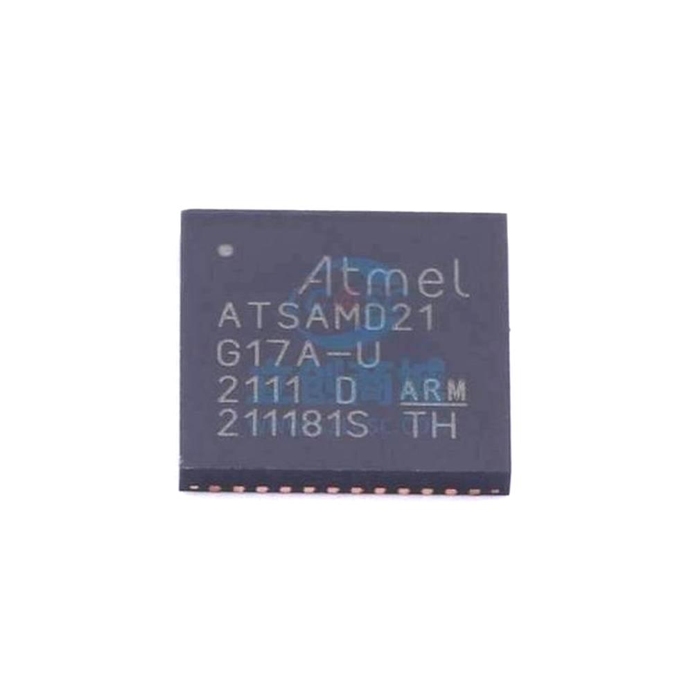 1 Pcs Microcontroller (MCU/MPU/SOC) ATSAMD21G17AMU QFN-48(7x7) ATSAMD21G17A-MU