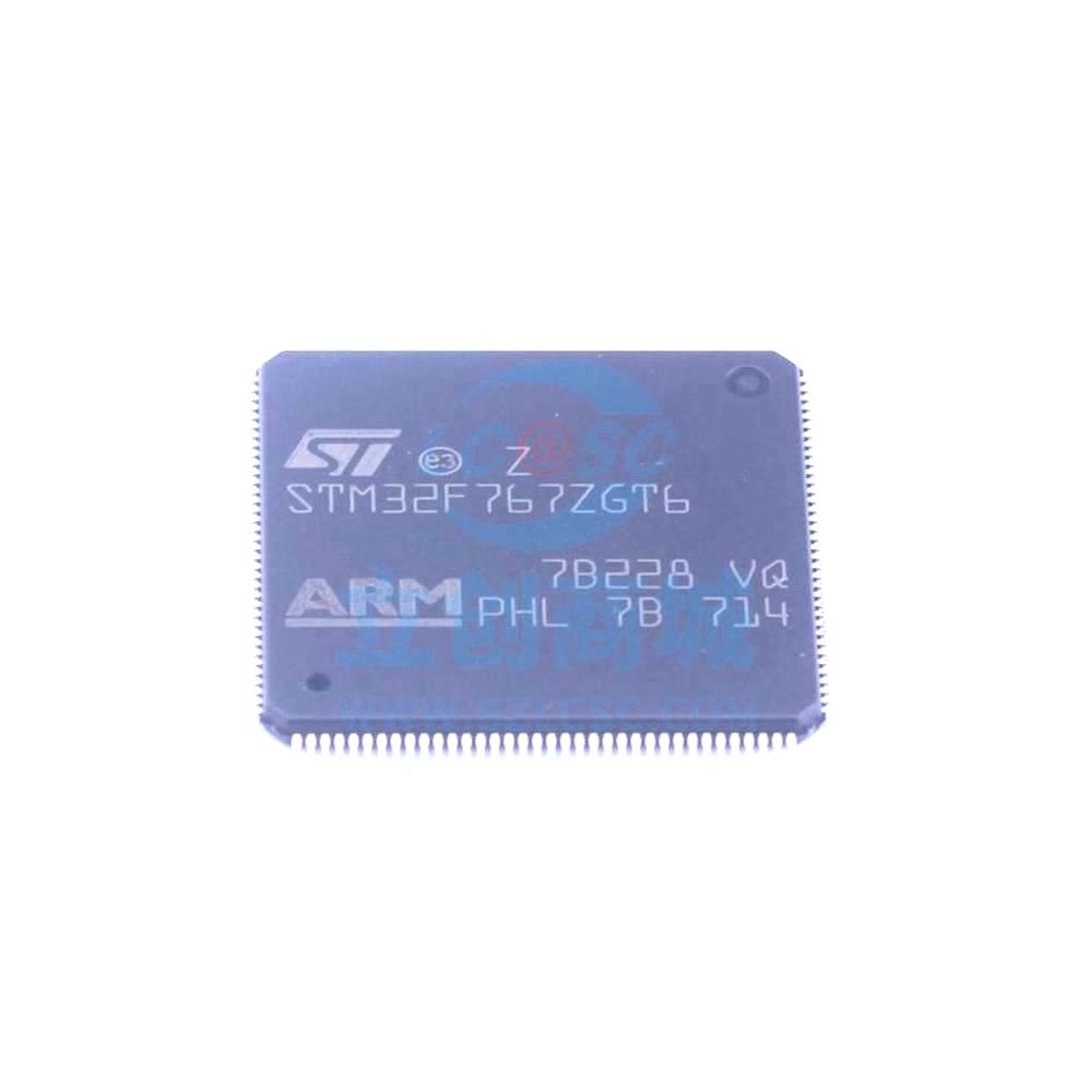 1 Pcs STM32F767ZGT6 LQFP-144_20x20x05P 32-Bit 216MHz 1MB STM32F767ZGT6