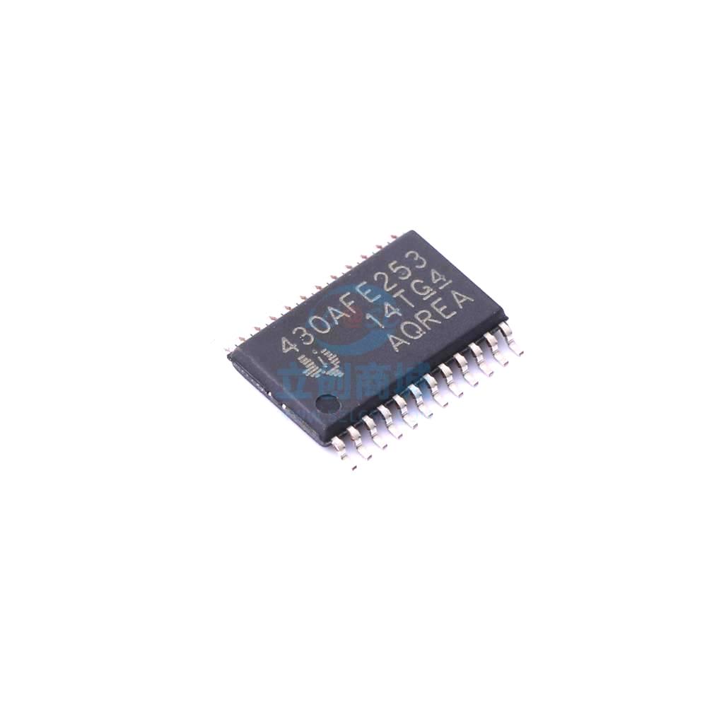 1 Pcs Microcontroller (MCU/MPU/SOC) MSP430AFE253IPW TSSOP-24 MSP430AFE253IPW