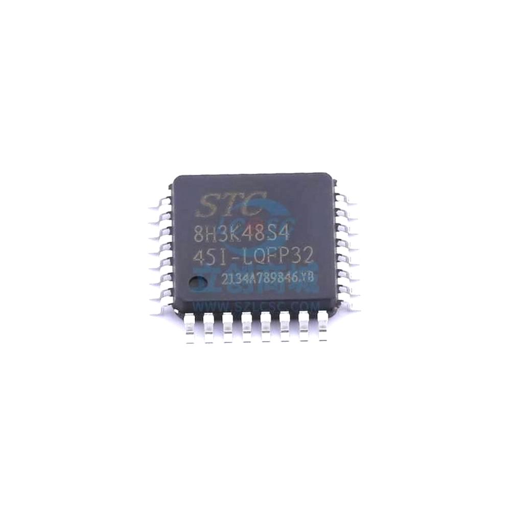 1 Pcs Microcontroller (MCU/MPU/SOC) STC8H3K48S4-45I-LQFP32 LQFP32 STC8H3K48S4-45I-LQFP32