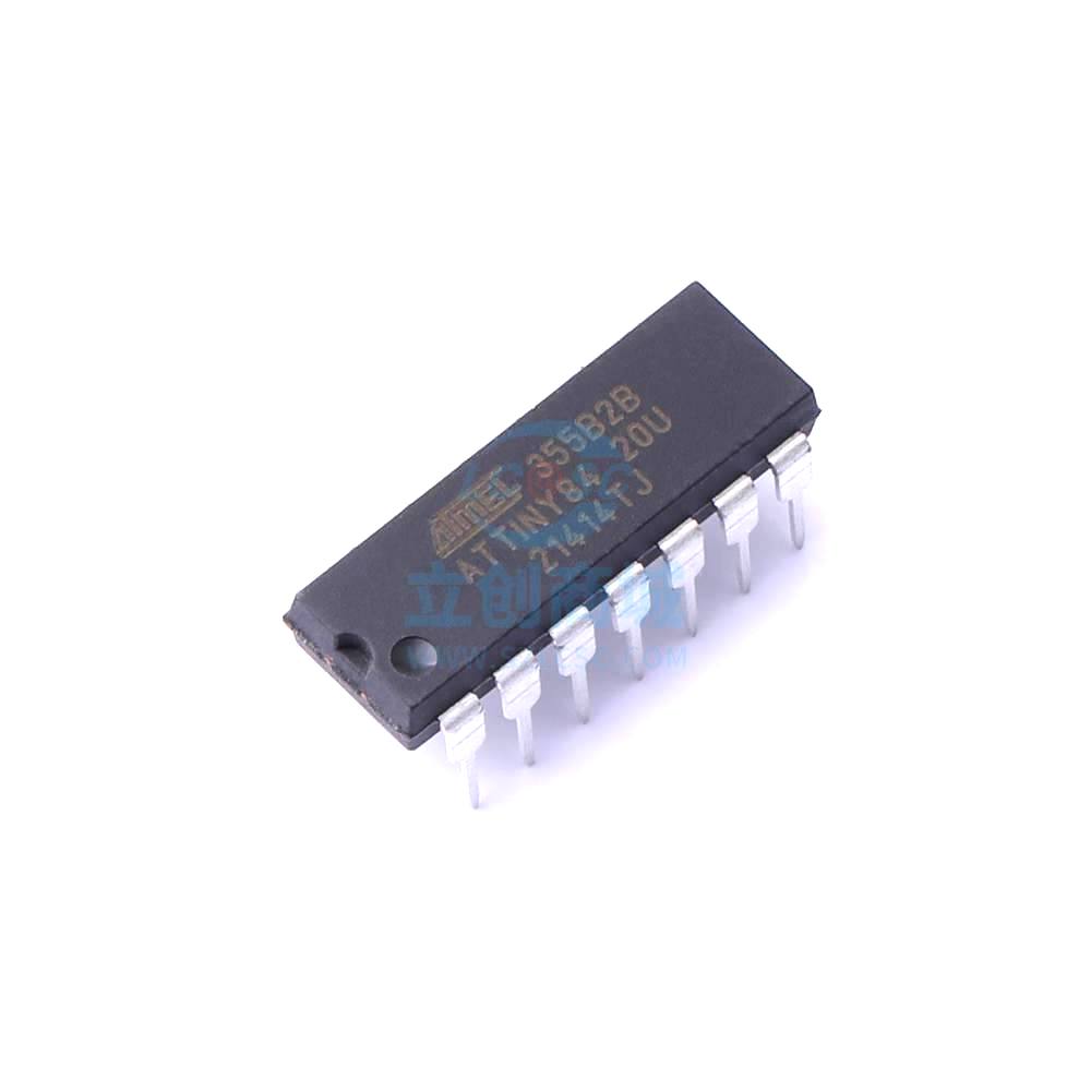 1 Pcs Microcontroller (MCU/MPU/SOC) ATTINY84-20PU PDIP-14 ATTINY84-20PU