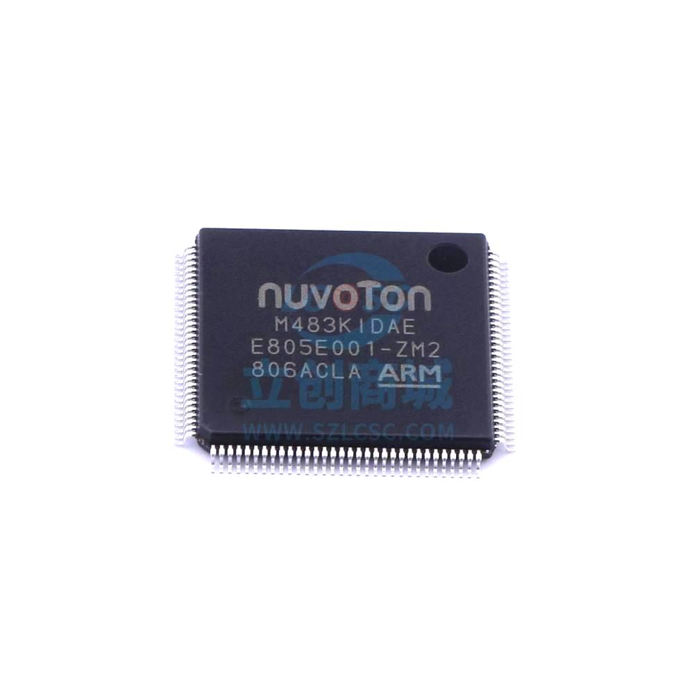 1 Pcs Microcontroller (MCU/MPU/SOC) M483KIDAE LQFP-128 M483KIDAE