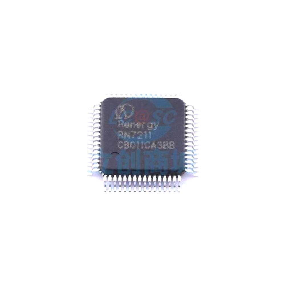 1 Pcs Microcontroller (MCU/MPU/SOC) RN7211 LQFP-64_7x7x04P RN7211