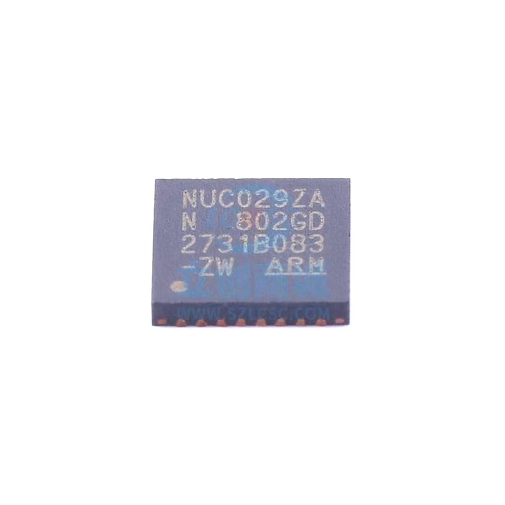 1 Pcs Microcontroller (MCU/MPU/SOC) NUC029ZAN QFN-33 NUC029ZAN