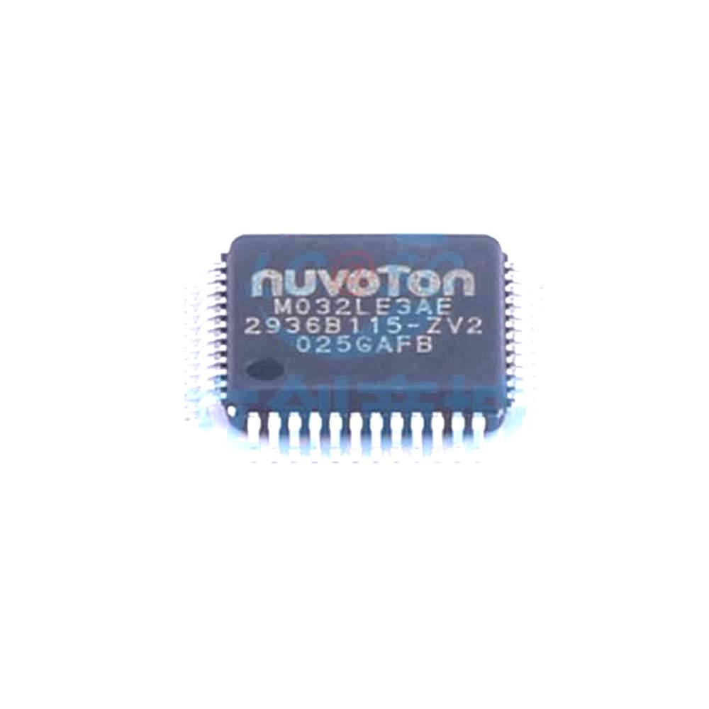 1 Pcs Microcontroller (MCU/MPU/SOC) M032LE3AE LQFP-48 M032LE3AE