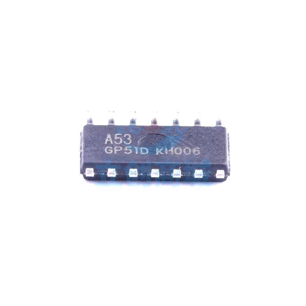 1 Pcs Microcontroller (MCU/MPU/SOC) HR7P153P4SC SOIC-14_150mil HR7P153P4SC