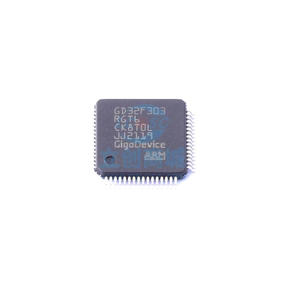 1 Pcs Microcontroller (MCU/MPU/SOC) GD32f303RGT6 LQFP-64 GD32f303RGT6