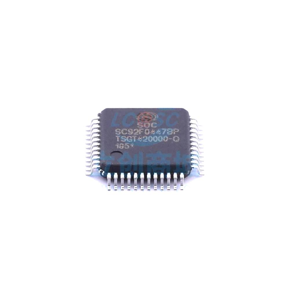 1 Pcs Microcontroller (MCU/MPU/SOC) SC92F8447BP48R LQFP-48 SC92F8447BP48R