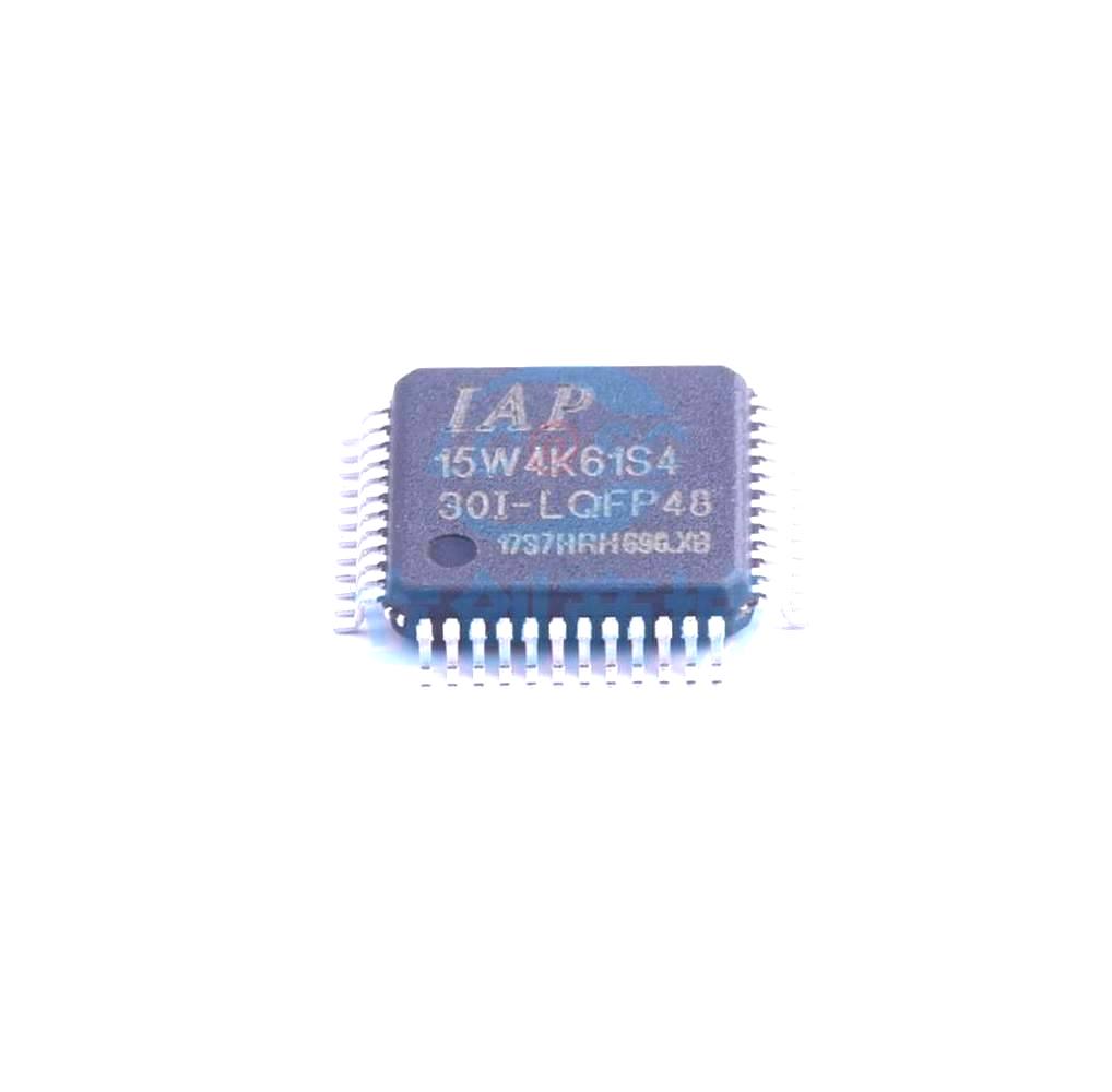 1 Pcs Microcontroller (MCU/MPU/SOC) IAP15W4K61S4-30I-LQFP48 LQFP-48 IAP15W4K61S4-30I-LQFP48