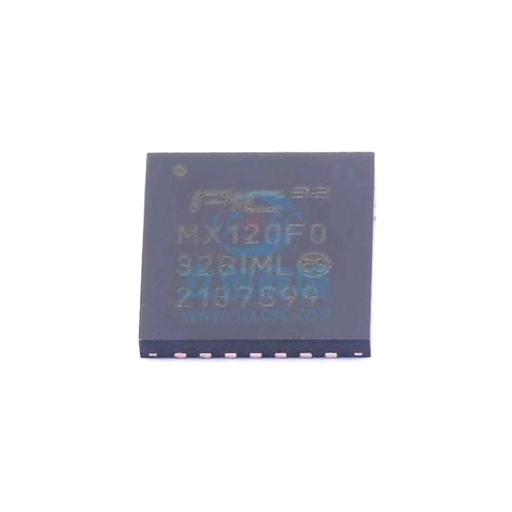 1 Pcs Microcontroller (MCU/MPU/SOC) PIC32MX120F032B-I/ML QFN-28 PIC32MX120F032B-I/ML
