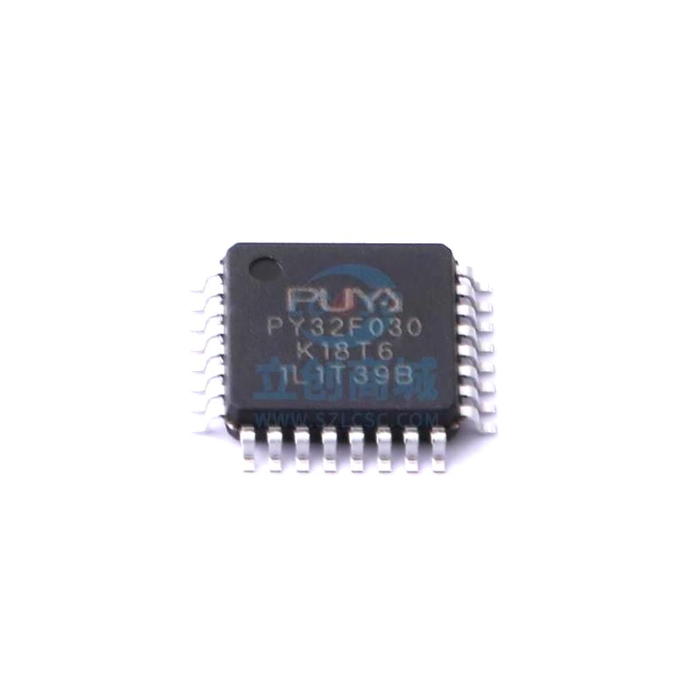 1 Pcs Microcontroller (MCU/MPU/SOC) PY32F030K18T628IO LQFP32 PY32F030K18T6