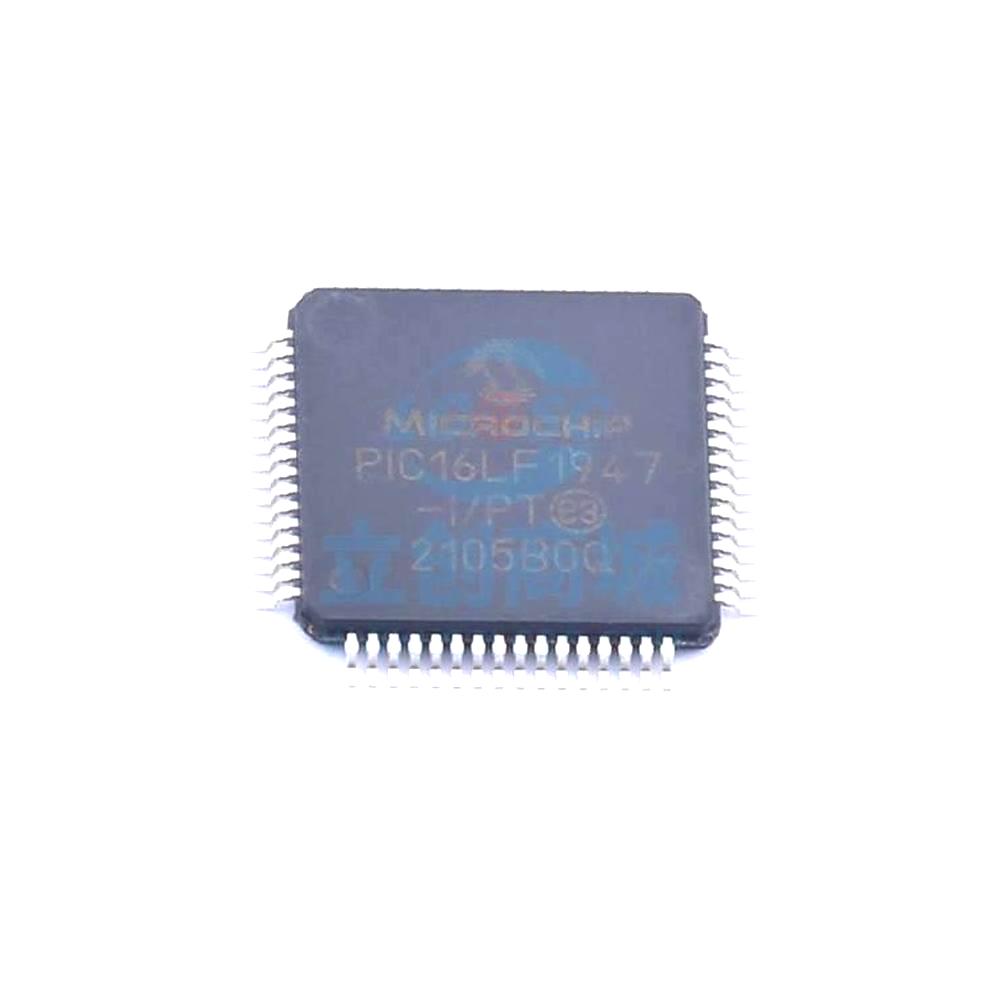 1 Pcs Microcontroller (MCU/MPU/SOC) PIC16LF1947-I/PT TQFP-64(10x10) PIC16LF1947-I/PT