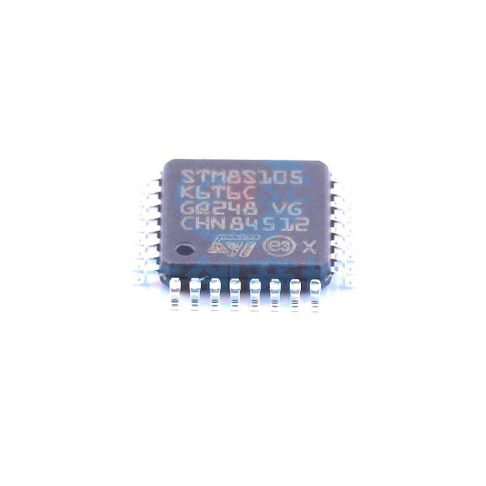 1 Pcs STM8S105K6T6C LQFP-32_7x7x08P 8-Bit 16MHz 32kB STM8S105K6T6C