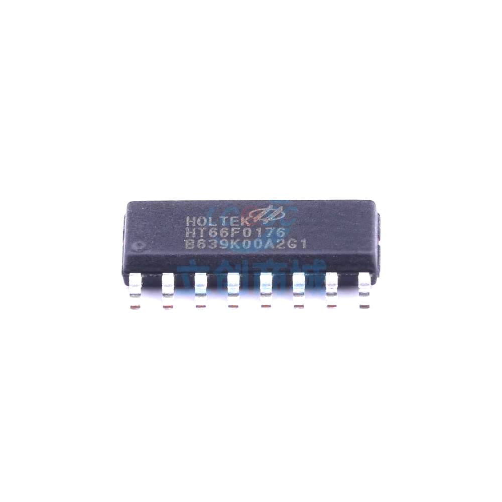 1 Pcs Microcontroller (MCU/MPU/SOC) HT66F0176 SOP-16_150mil HT66F0176