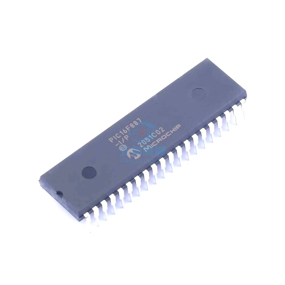 1 Pcs Microcontroller (MCU/MPU/SOC) PIC16F887-I/P PDIP-40 PIC16F887-I/P