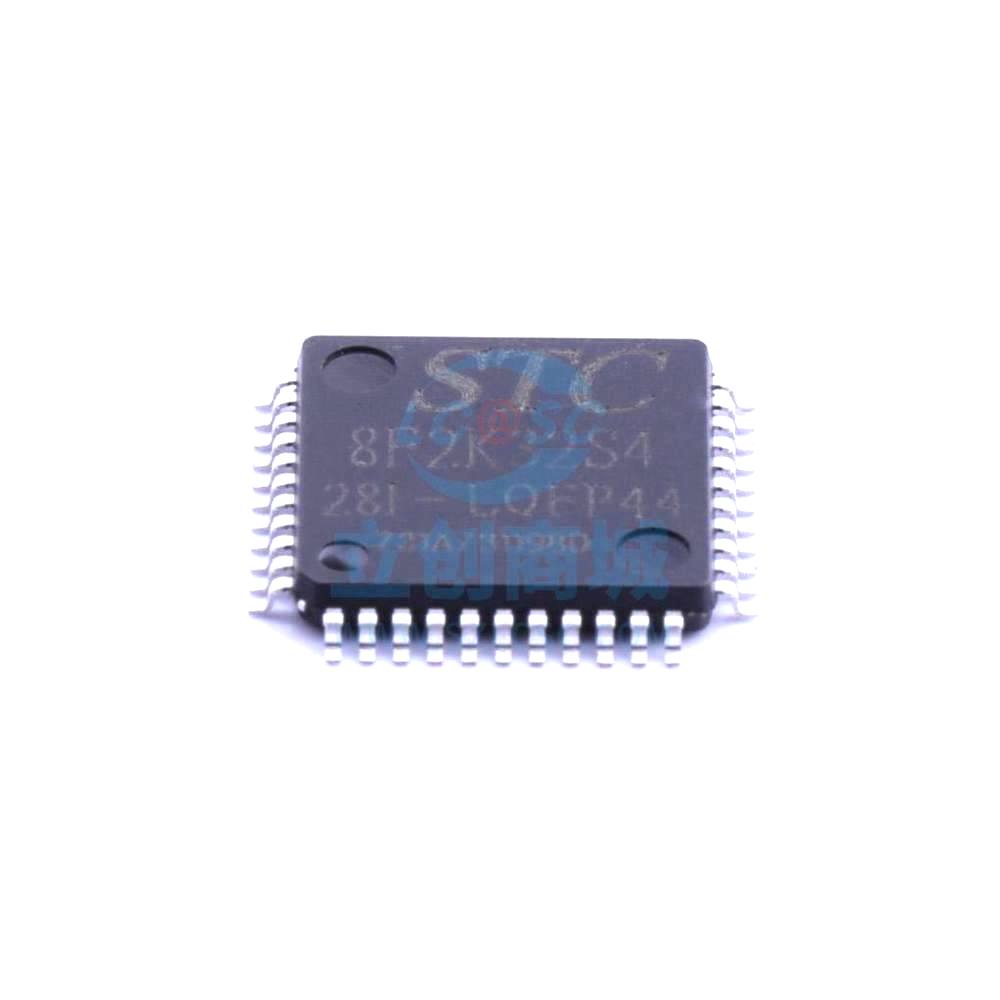 1 Pcs Microcontroller (MCU/MPU/SOC) STC8F2K32S4-28I-LQFP44 LQFP-44 STC8F2K32S4-28I-LQFP44