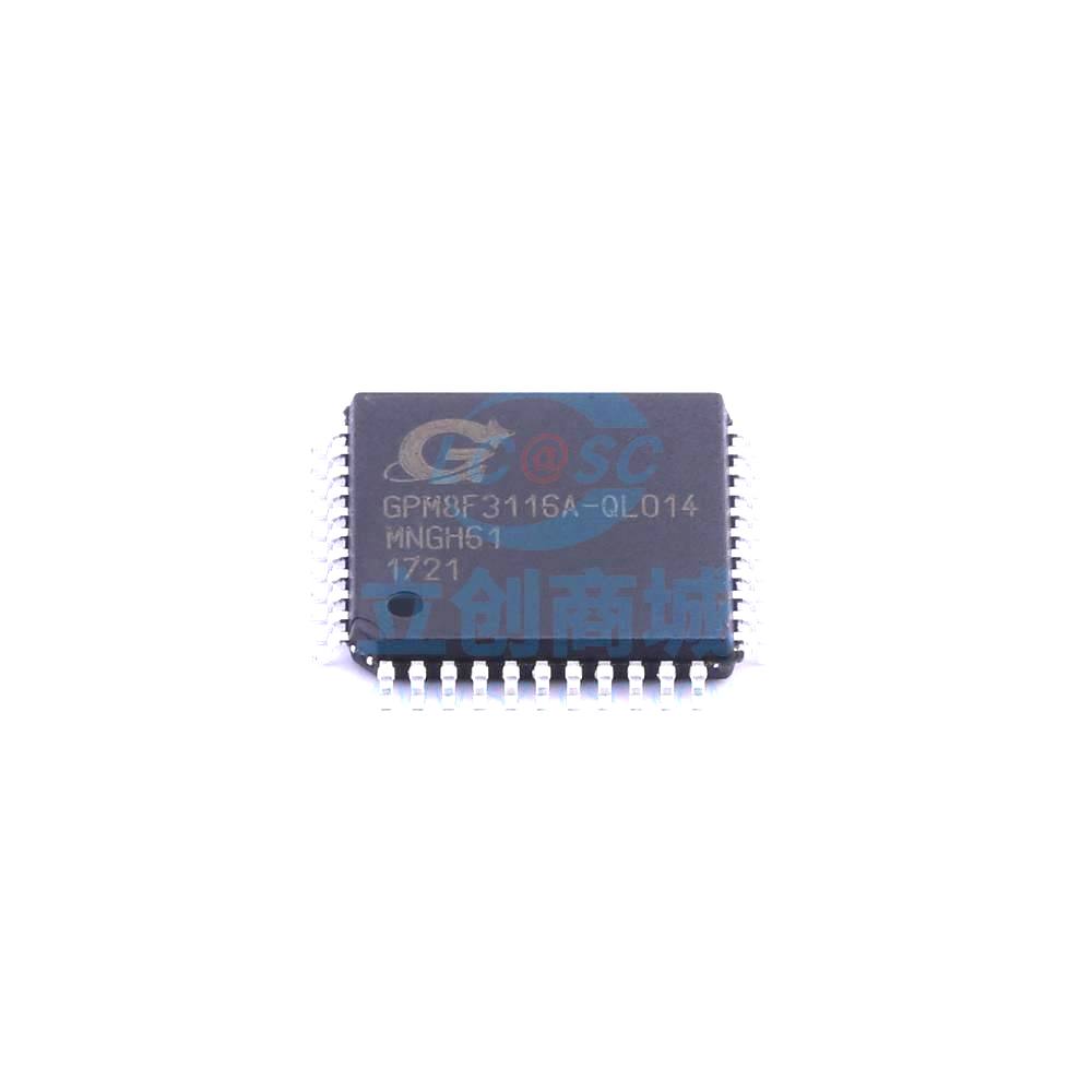 1 Pcs Microcontroller (MCU/MPU/SOC) GPM8F3116A LQFP-44 GPM8F3116A