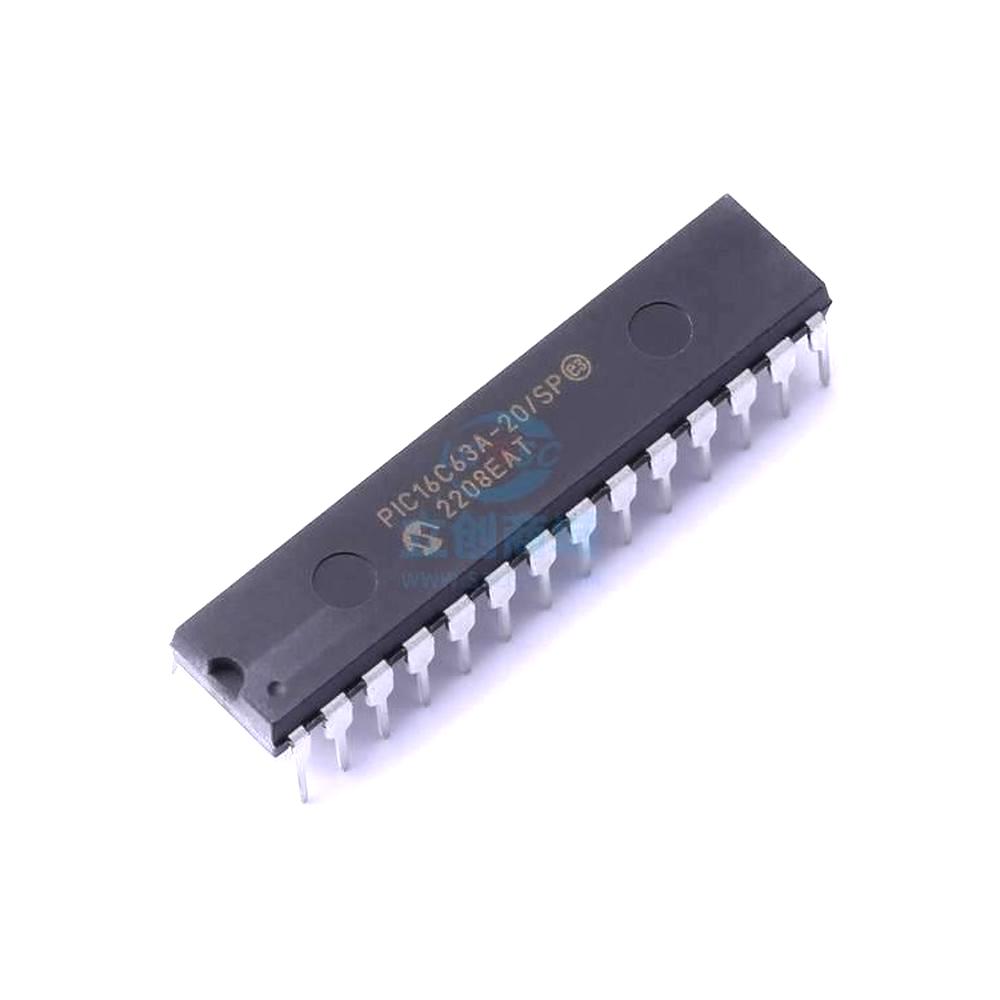 1 Pcs Microcontroller (MCU/MPU/SOC) PIC16C63A-20/SP PDIP-28 PIC16C63A-20/SP