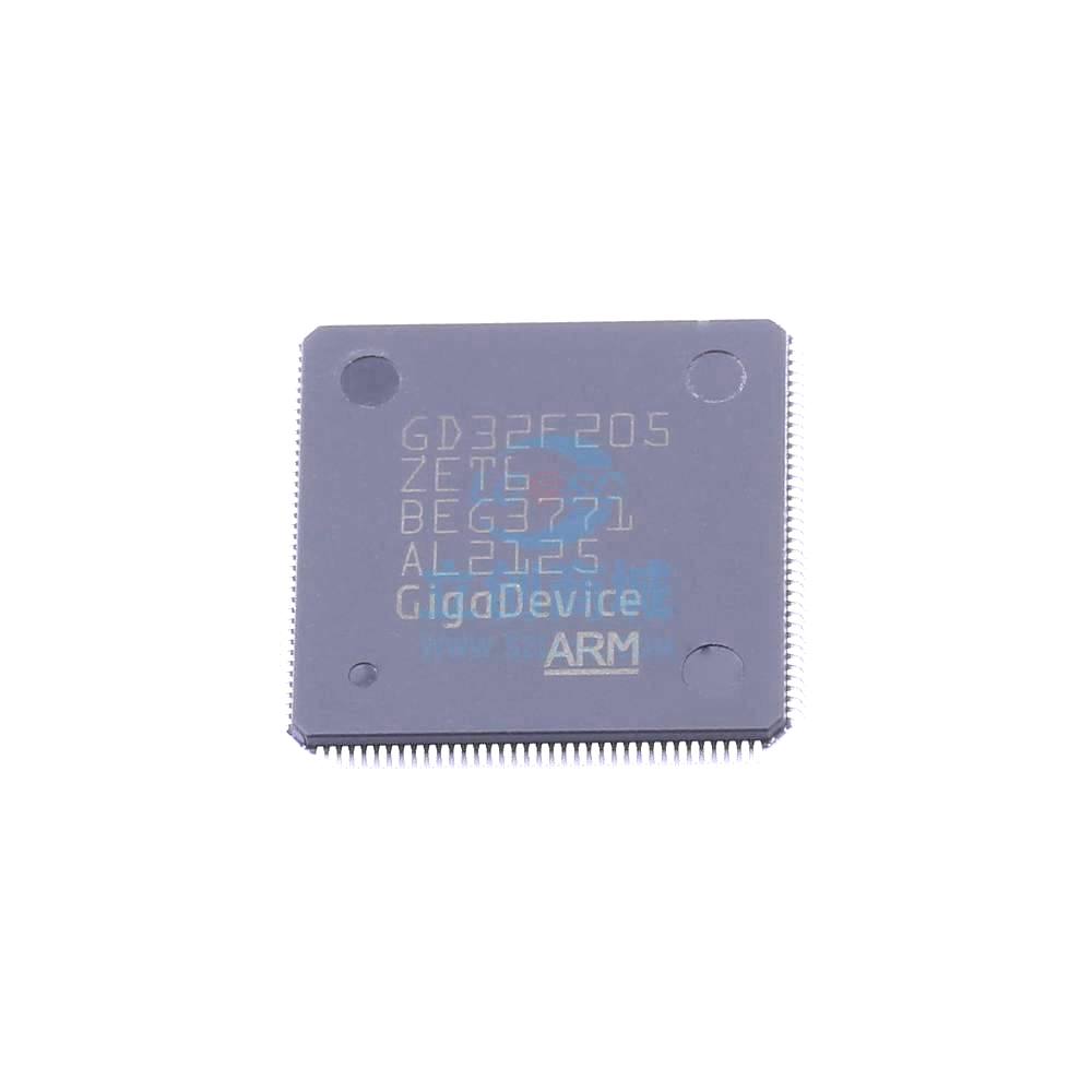 1 Pcs Microcontroller (MCU/MPU/SOC) GD32F205ZET6 LQFP-144 GD32F205ZET6