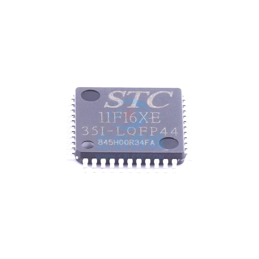 1 Pcs Microcontroller (MCU/MPU/SOC) STC11F16XE-35I LQFP-44_10x10x08P STC11F16XE-35I-LQFP44