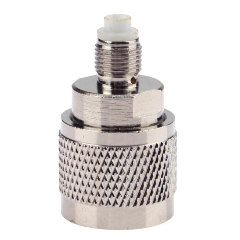 RF Coaxial Coax Adapter N-J Male to FME-K Female Connector Converter Nickel Plated Copper RF Coaxial Adapter
