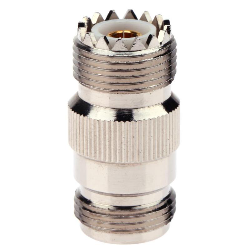 RF Coaxial Coax Adapter N-K Female to UHF-K Female SO239 Connector Adapter